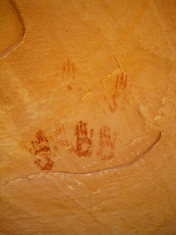 Cold Spring Cave Hand Prints