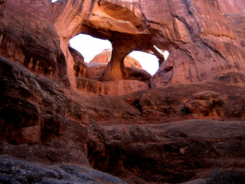 Skull Arch - Firey Furnace - Arches National Park