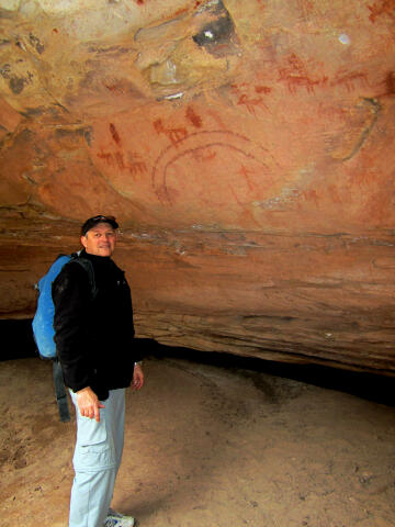 Moab Grotto Pictograph Panel