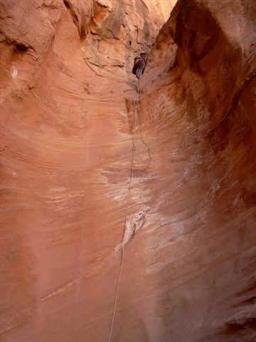 Double stage 100-foot rappel