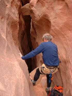 Jim Wright in Blarney Canyon