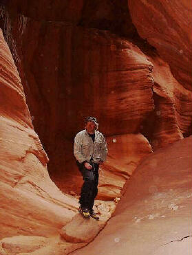 Your tour guide in Blarney Canyon