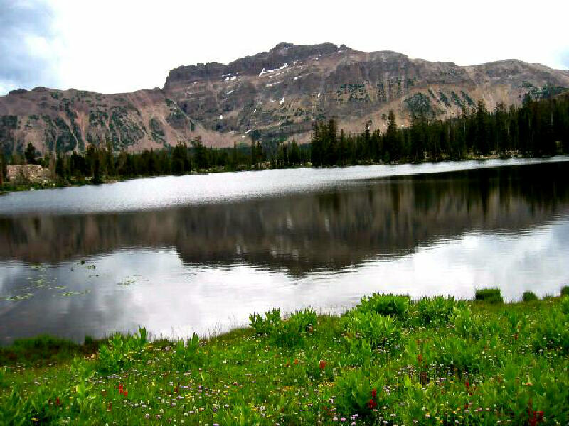 Ruth Lake & 12,479' Hayden Peak