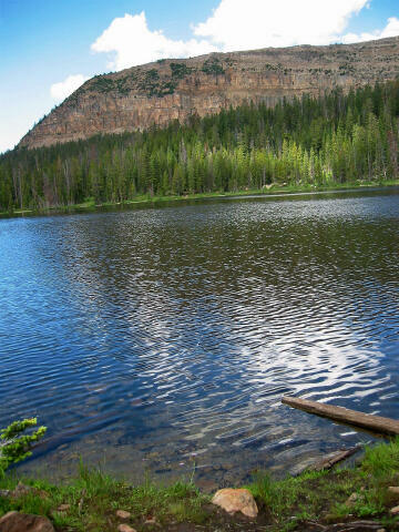 Haystack Lake & 10',985 Haystack Mountain