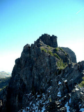 Devils Castle from the West