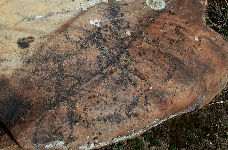 Three Warriors Petroglyph - Eagle Mountain