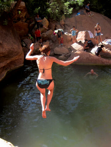 Zion National Park Swimming Hole