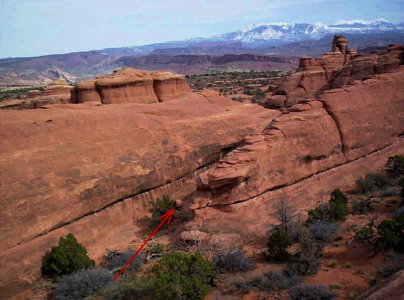 looking southeast from the top of the fins