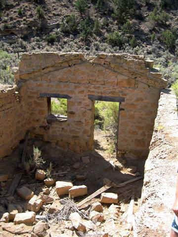 Old house in Sego Canyon