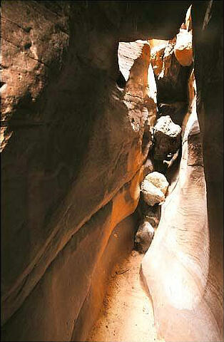 Utah slot canyons map