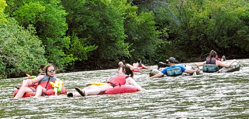 Tubing Weber River